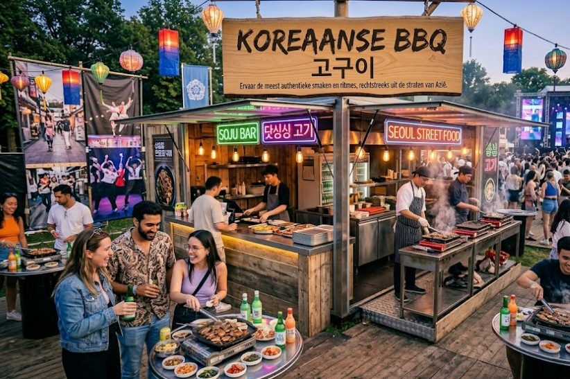 Korean BBQ sizzle